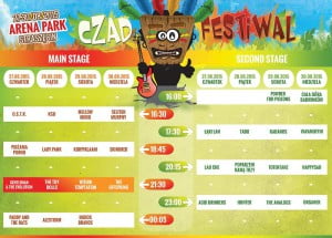 plan godzinowy, Czad Festiwal