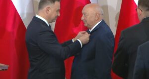 Odznaczenie Wójta Gminy Dębica przez Prezydenta RP Andrzeja Dudę (fot. UG Dębica)