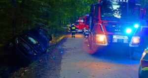 Tragiczny wypadek w Głobikowej (fot.: OSP Siedliska-Bogusz)